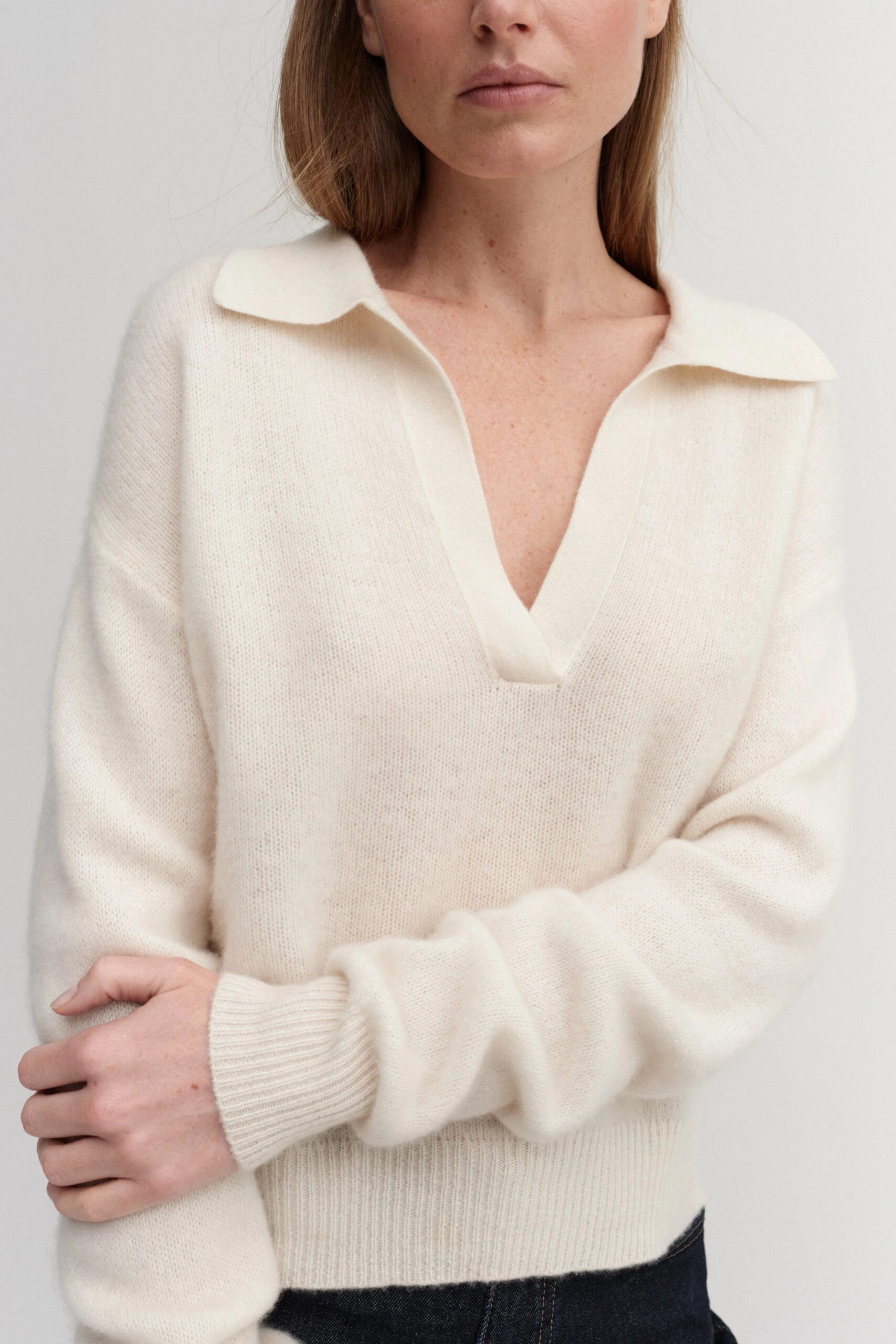 Pullover KAIA in Cream, ALMADA Label,