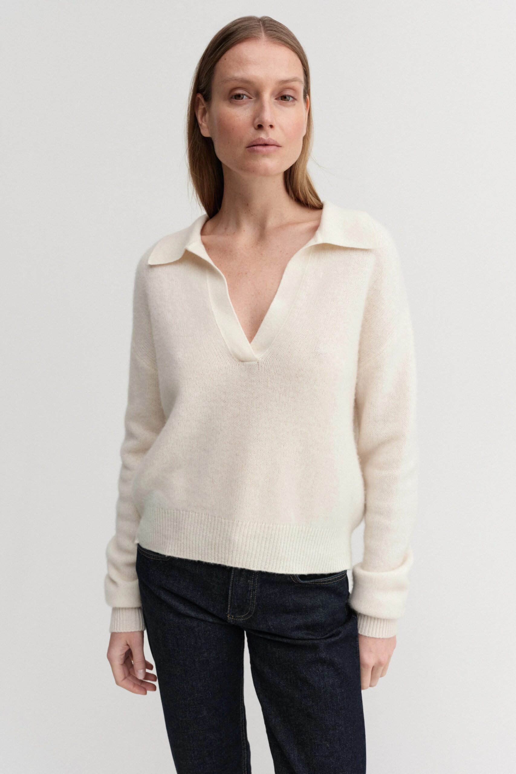 Pullover KAIA in Cream, ALMADA Label,