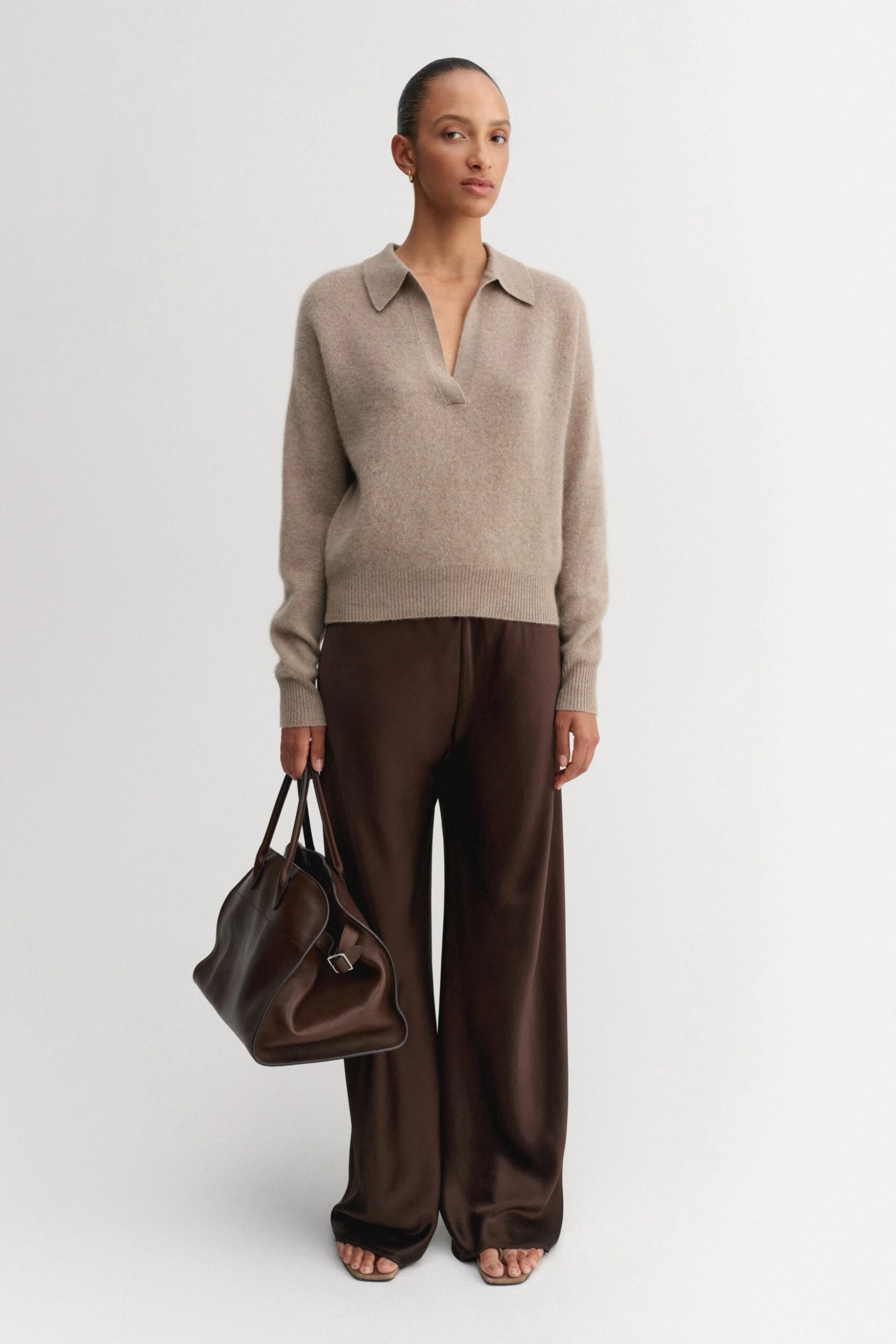 Pullover KAIA in Nougat, ALMADA Label,