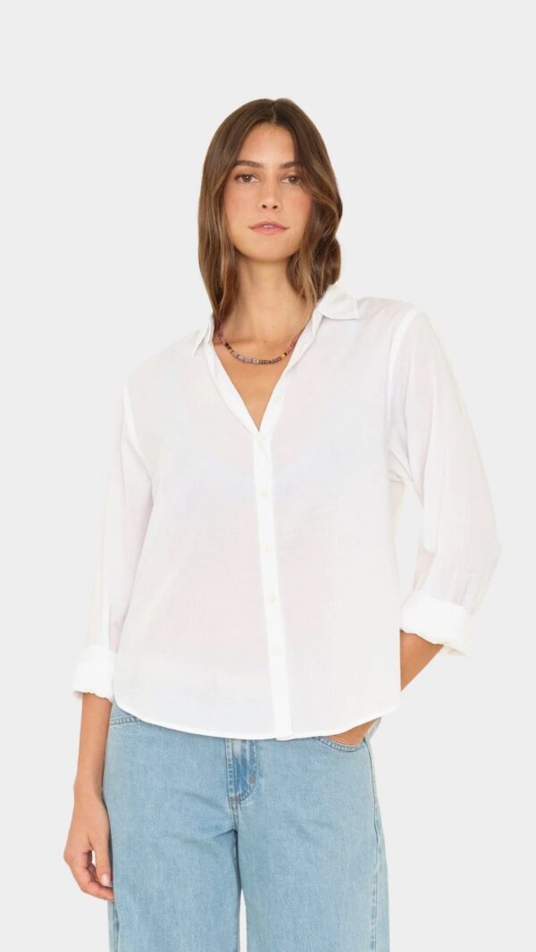 Bluse BOWIE in White