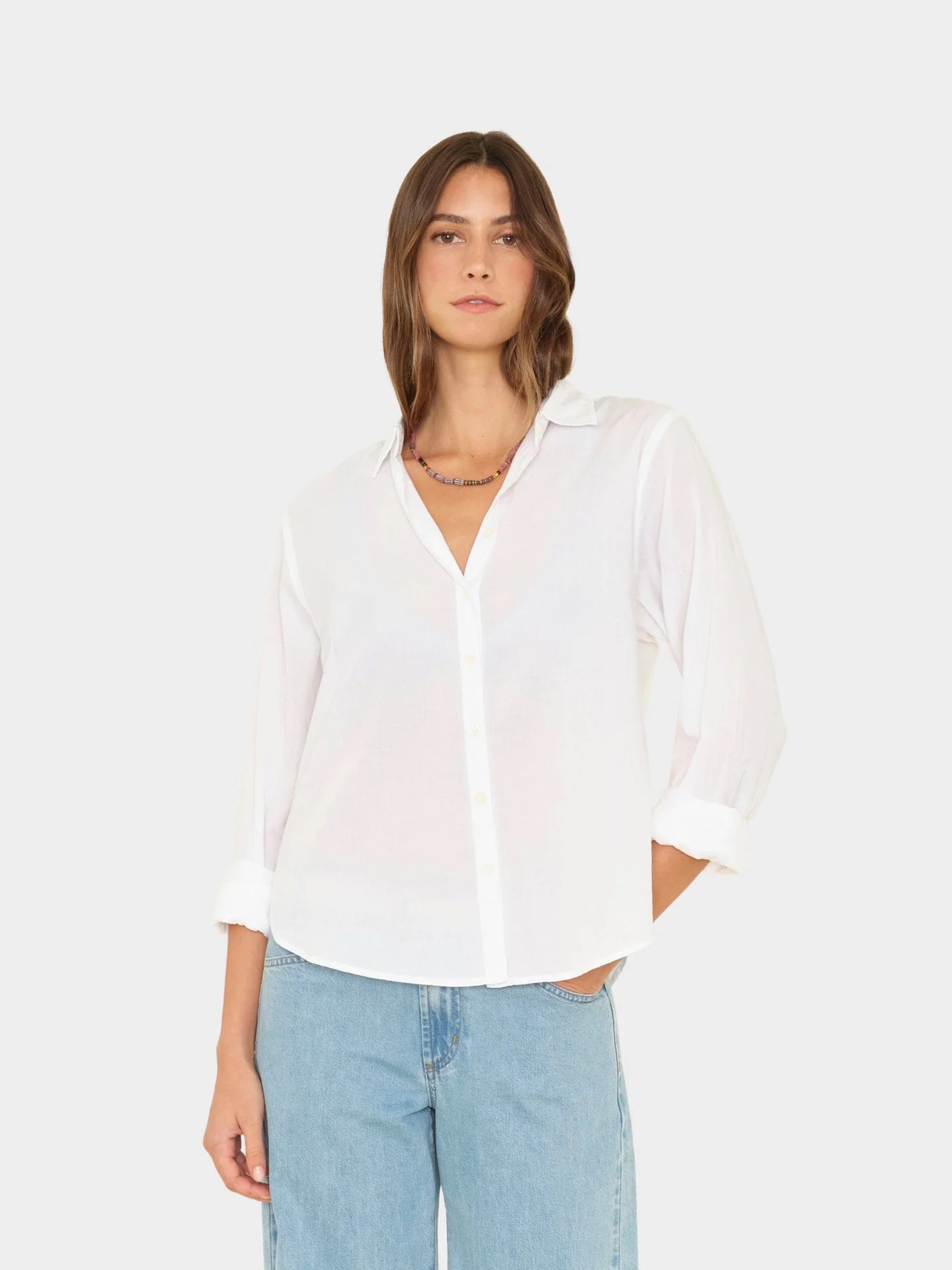 Bluse BOWIE in White