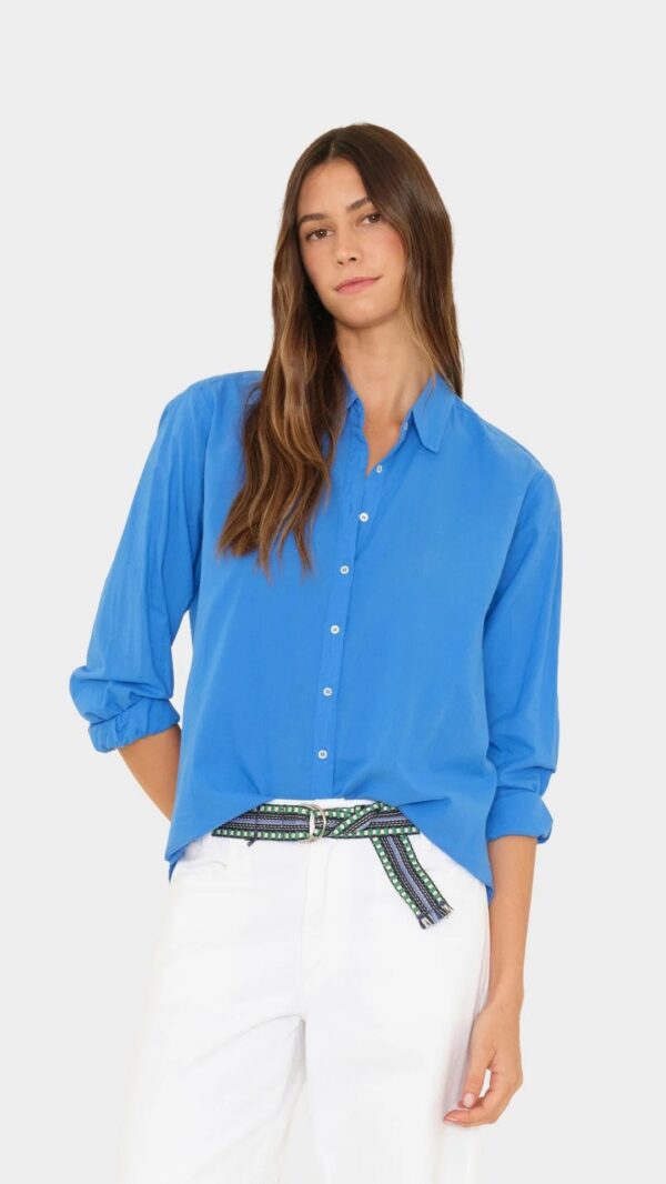 Bluse BEAU in Capri Blue, XIRENA