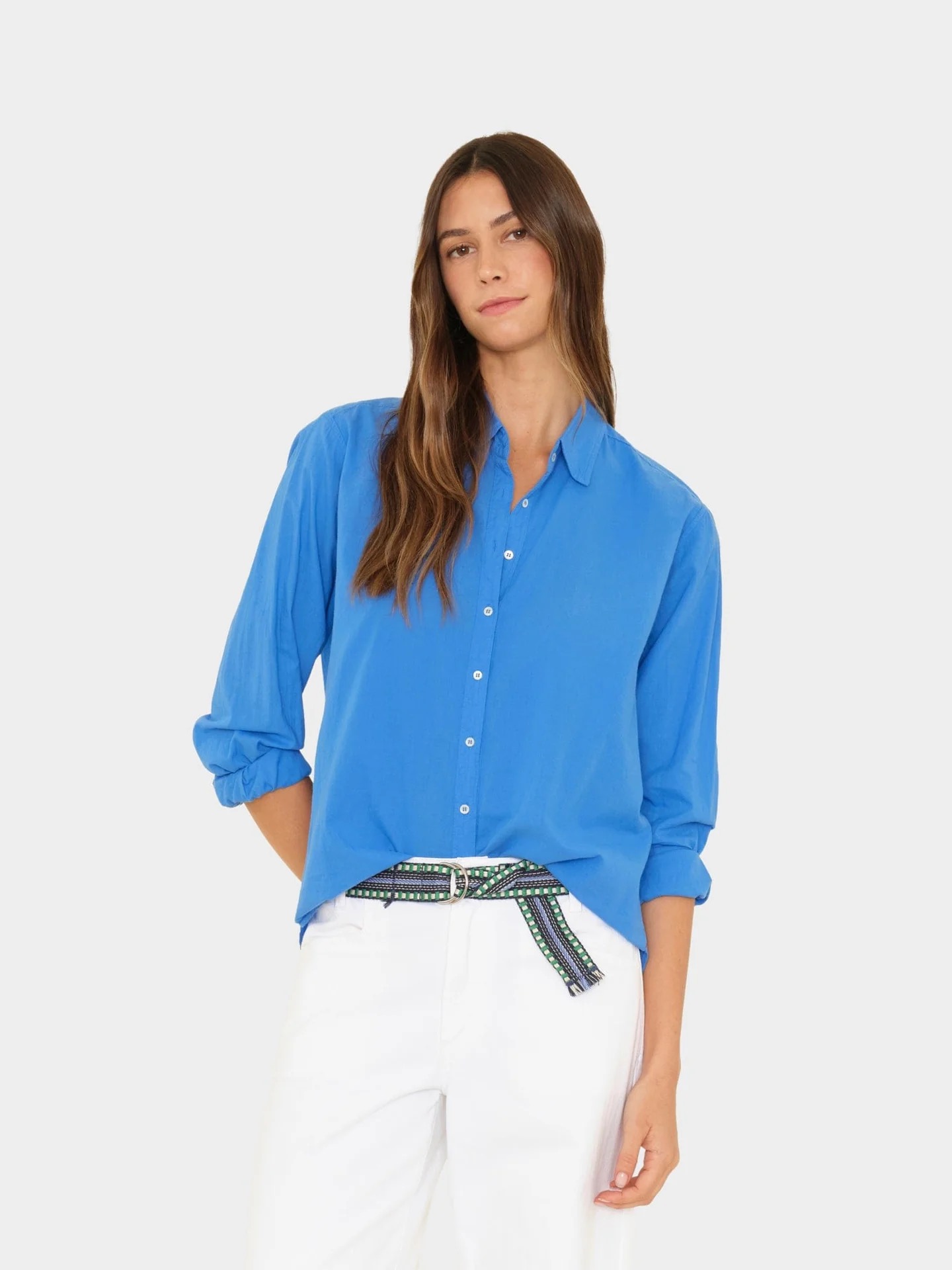 Bluse BEAU in Capri Blue, XIRENA