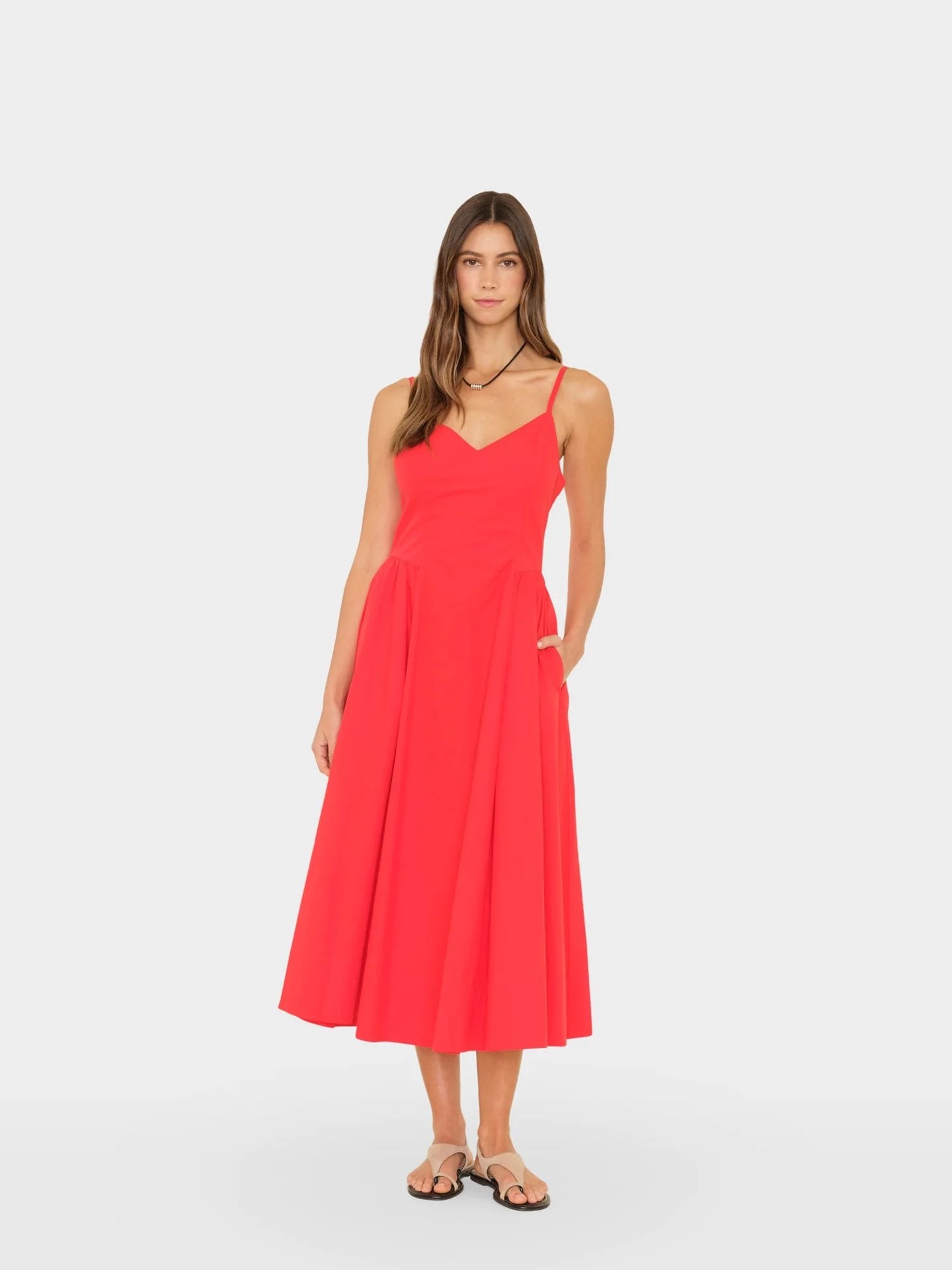 Kleid BARDOT in Red Flash, XIRENA