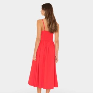 Kleid BARDOT in Red Flash, XIRENA
