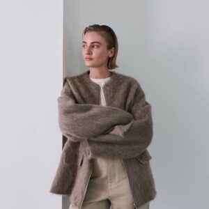 Jacke SORGENFRI in Taupe, ENVELOPE 1976