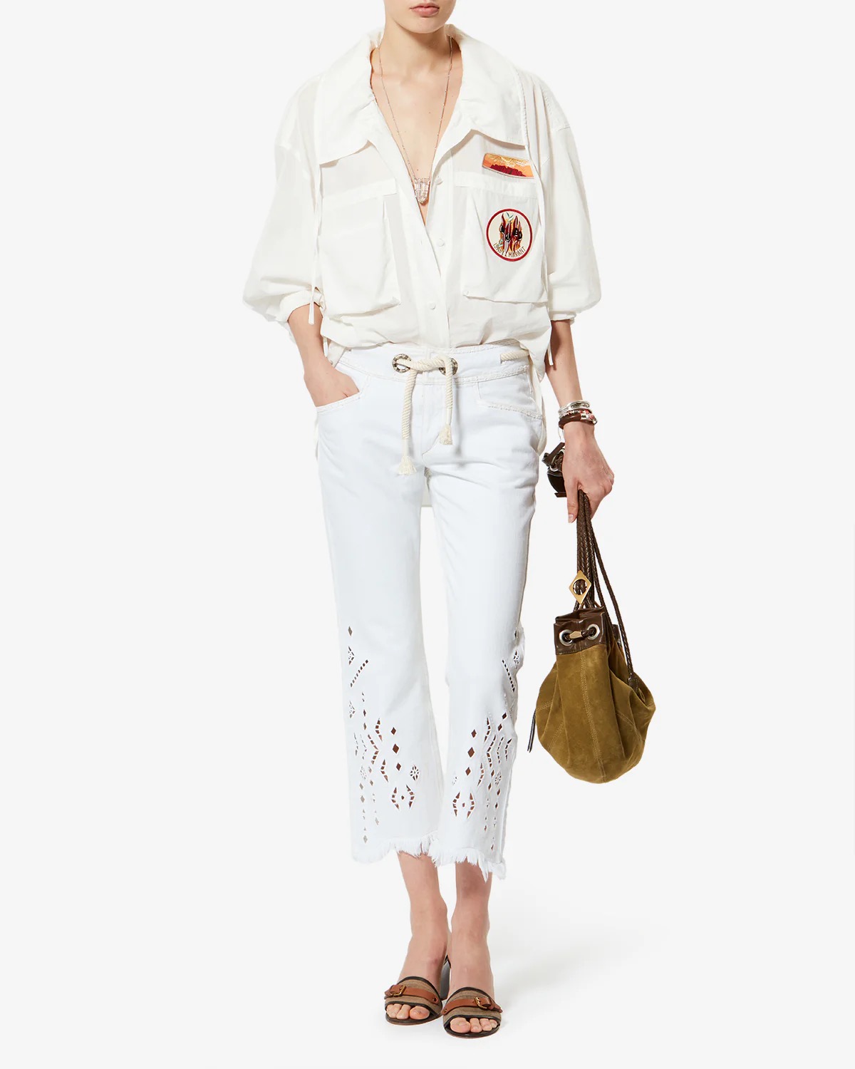 Tasche MAIA in Taupe, ISABEL MARANT