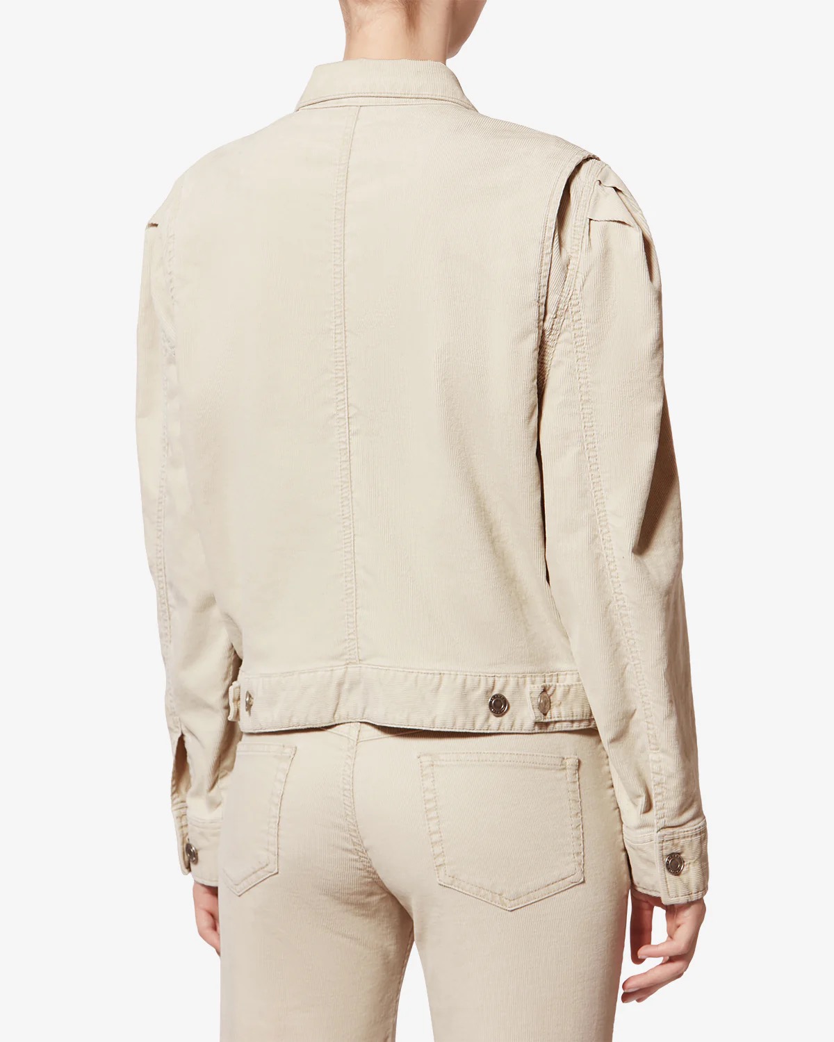 Jacke BOLINEAV in Ecru, MARANT ETOILE