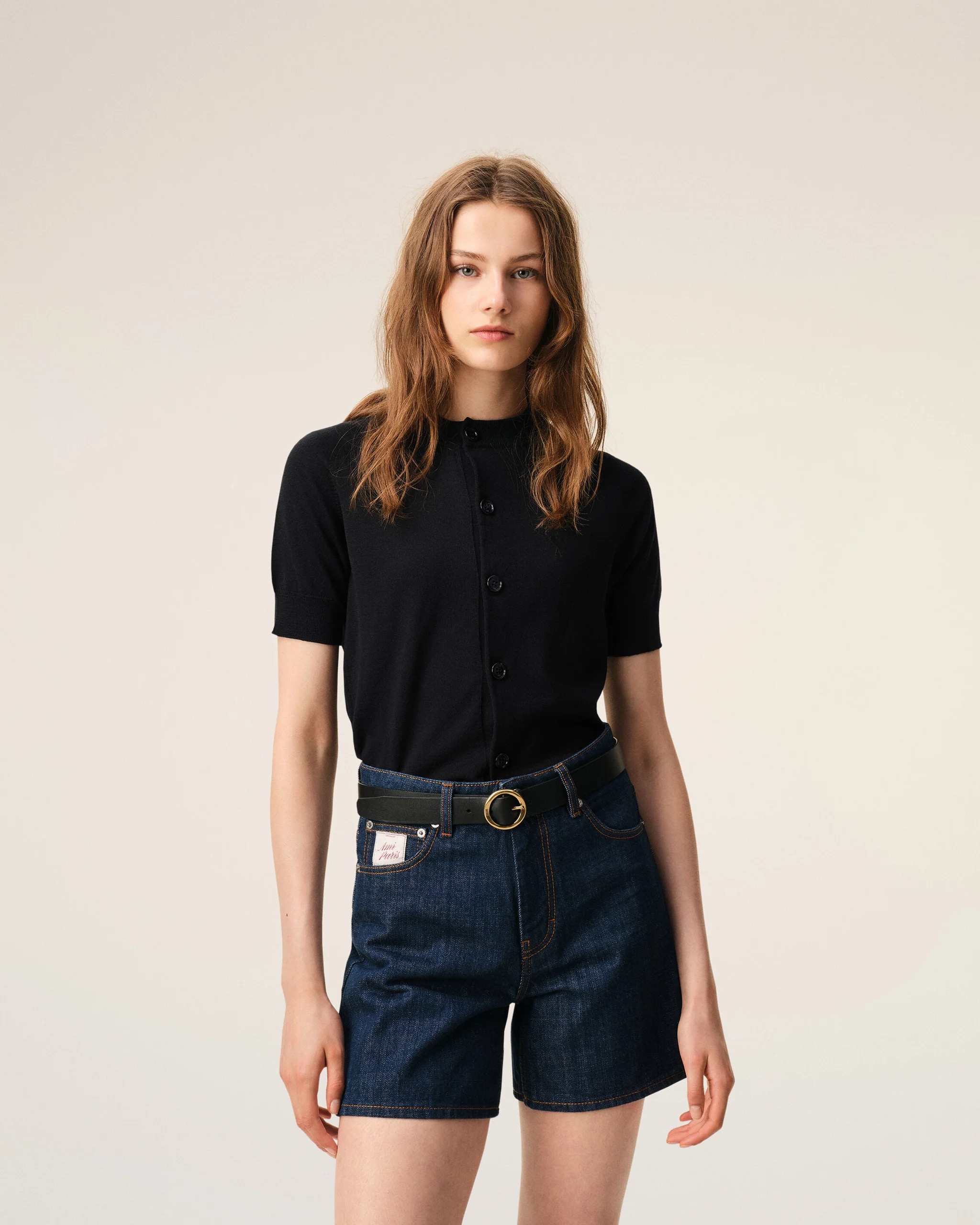 Kurzärmliger Cardigan AMI DE COEUR