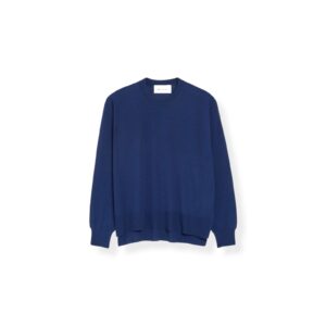Dünner Pullover in Blau, AMI PARIS
