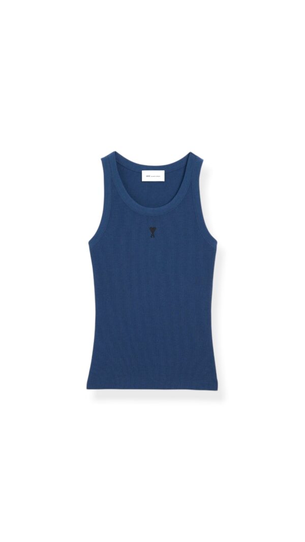 Tank Top in Blau AMI DE COEUR, AMI PARIS