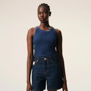 Tank Top in Blau AMI DE COEUR, AMI PARIS