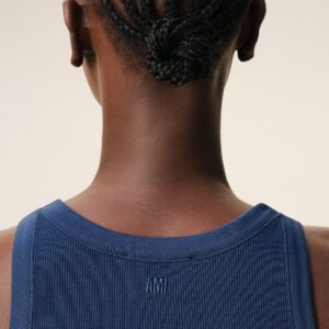 Tank Top in Blau AMI DE COEUR, AMI PARIS