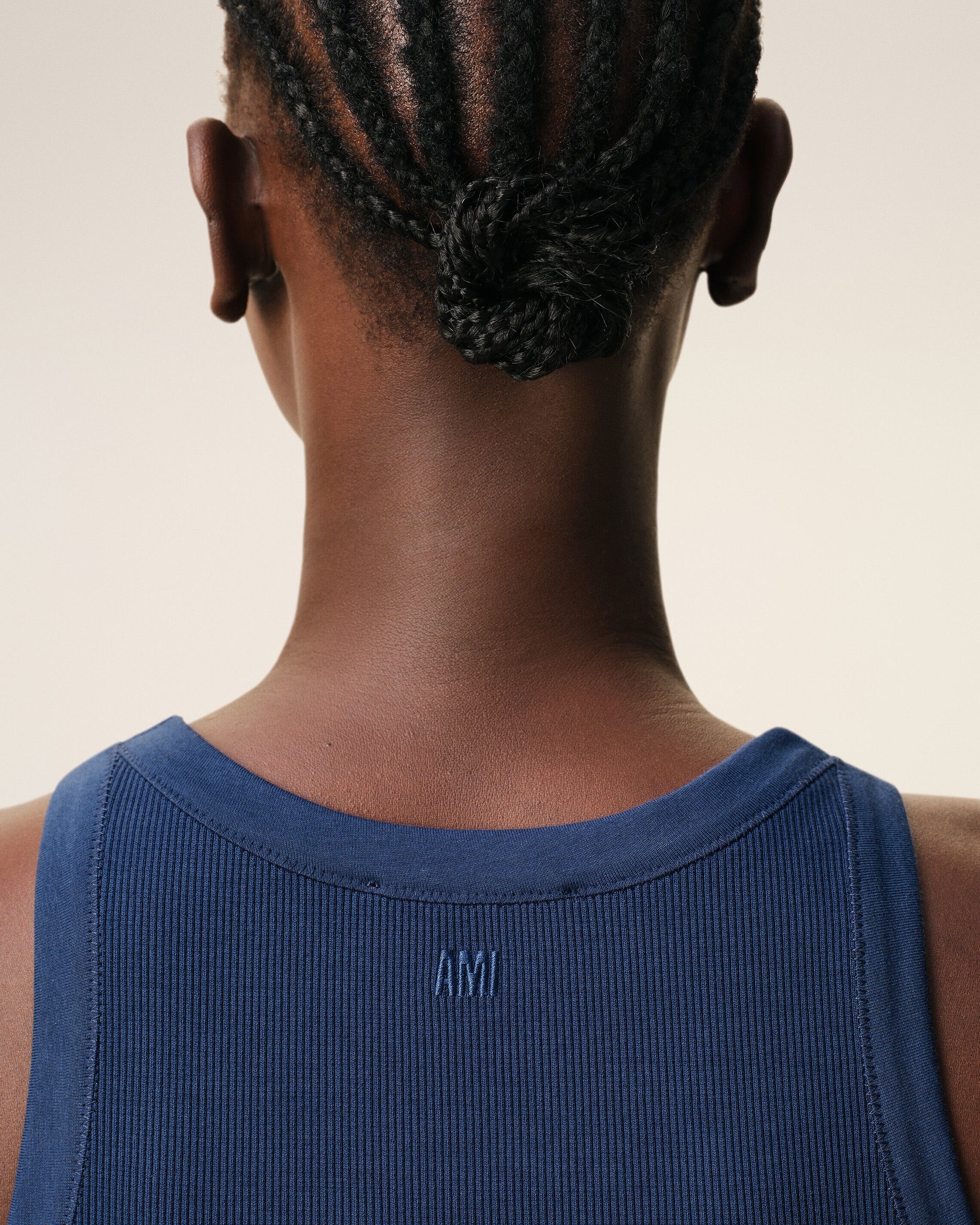 Tank Top in Blau AMI DE COEUR, AMI PARIS