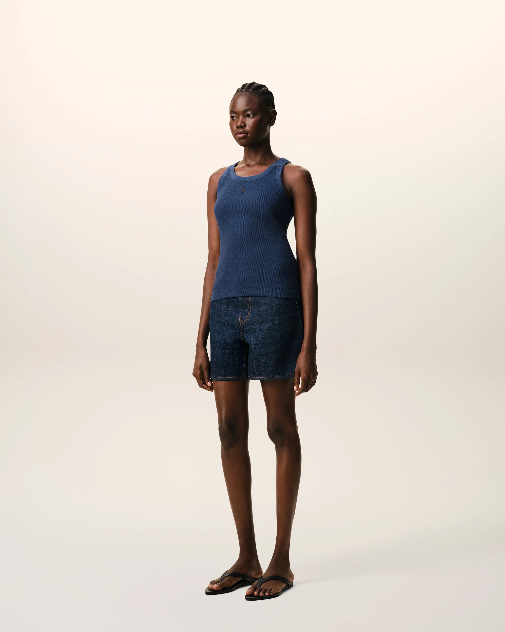 Tank Top in Blau AMI DE COEUR, AMI PARIS