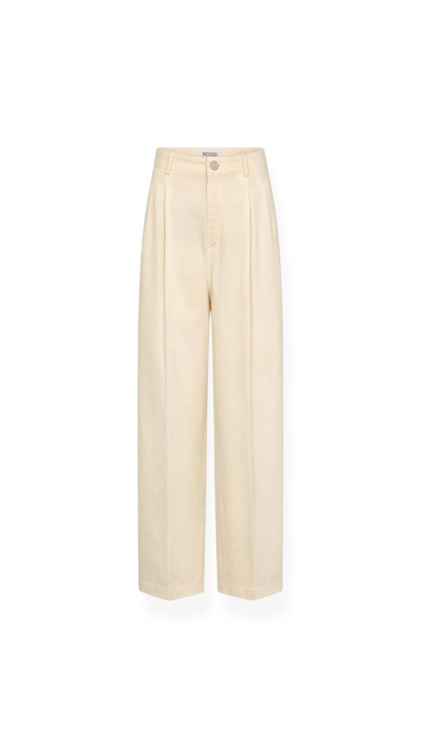 Hose NOA in soft denim Butter Yellow