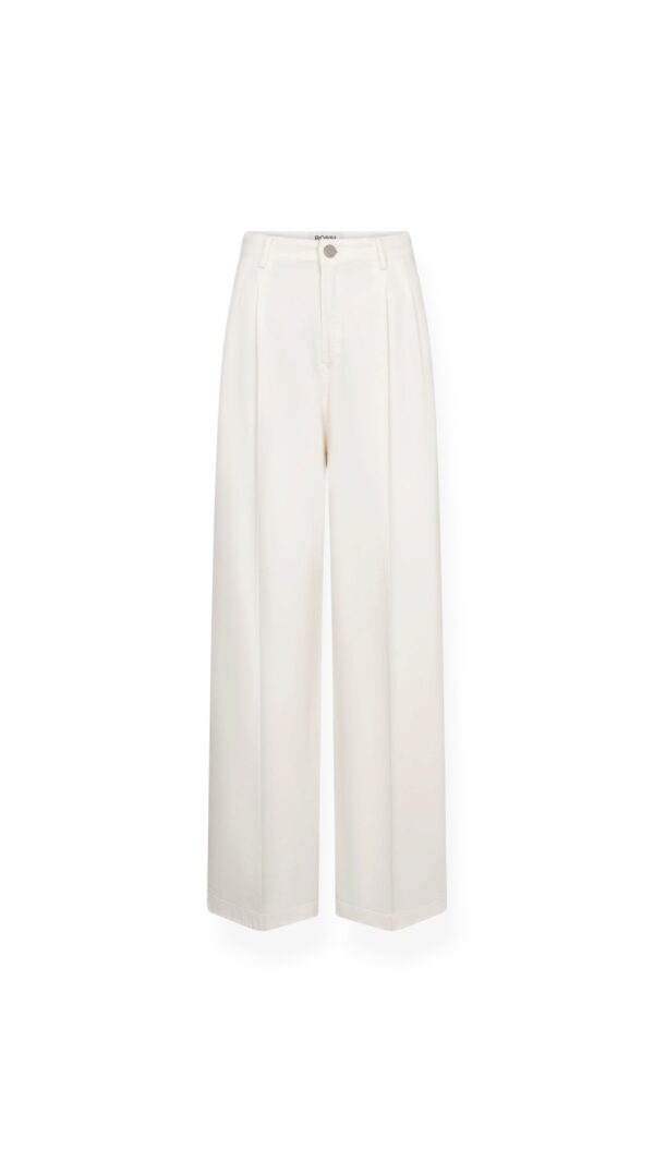 Hose NOA in soft denim White, ROSSI