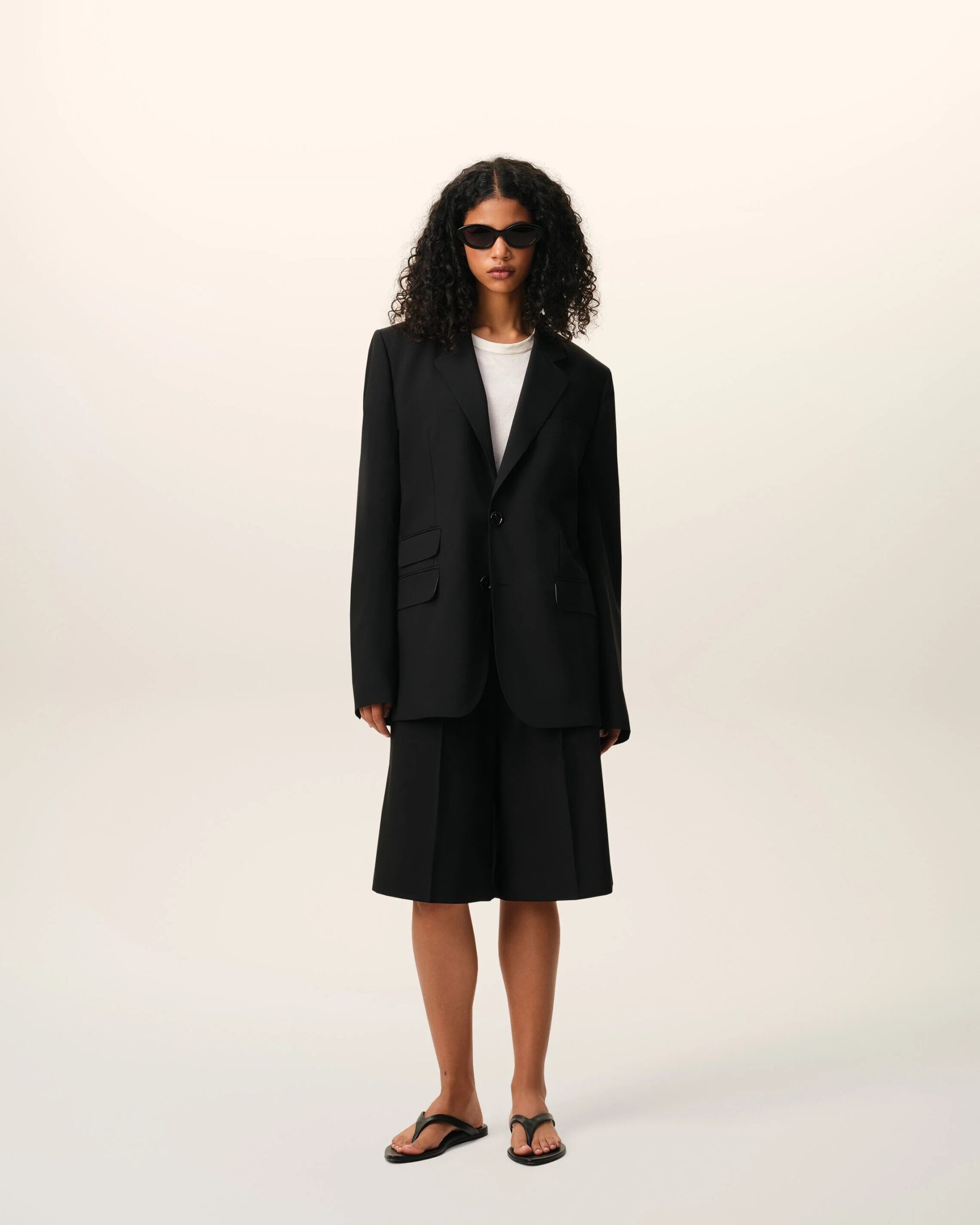Boxy Blazer in Black, AMI PARIS