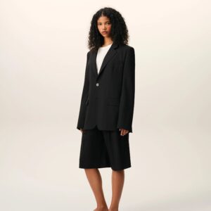 Boxy Blazer in Black, AMI PARIS