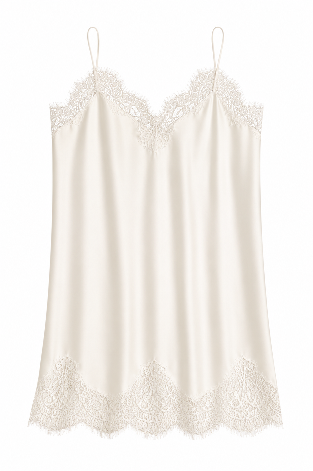 Lace Top in Champagner, Mansphil