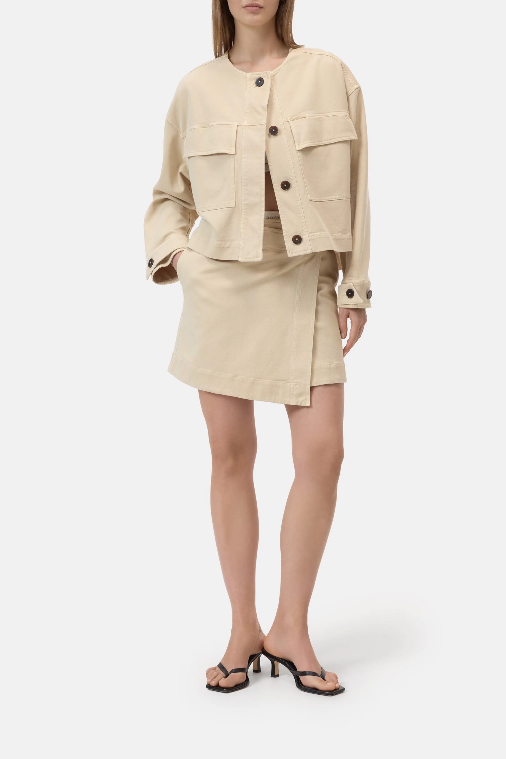 Utility Jacke in Beige, CLOSED