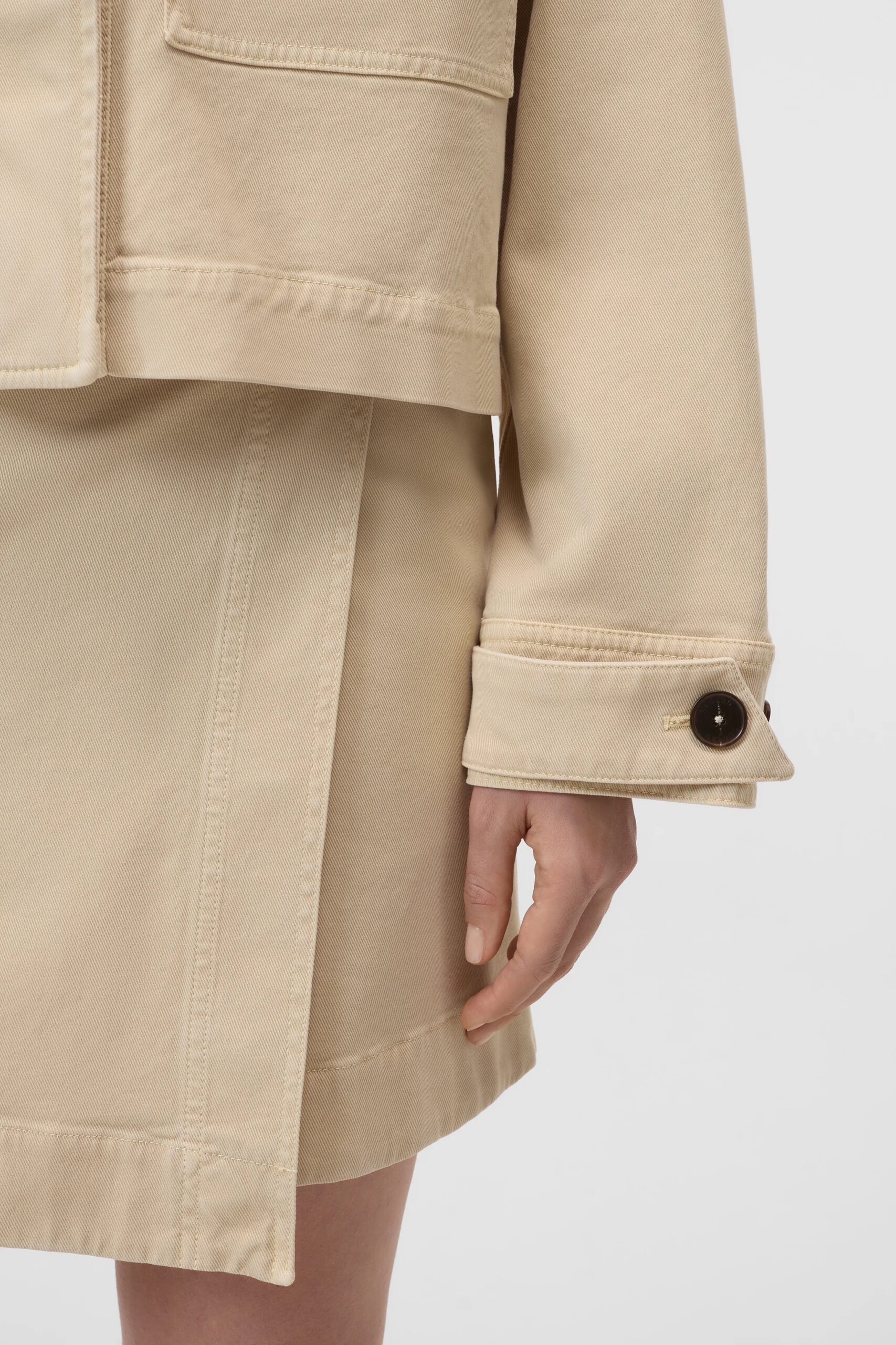 Utility Jacke in Beige, CLOSED