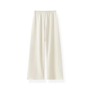 Hose BEA Crepe in Cream, ALMADA Label,