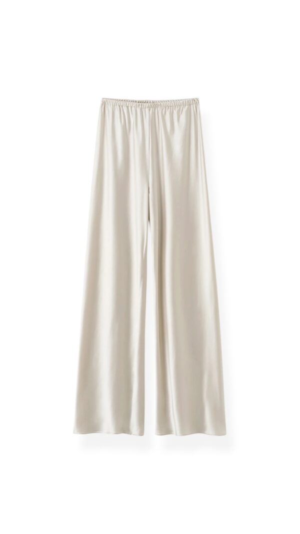 Satin-Hose BIAS in Pearl, ALMADA LABEL