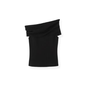 Top POPPY in Black, ALMADA Label,