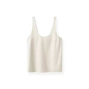 Satin-Top ROMY in Pearl, ALMADA Label,