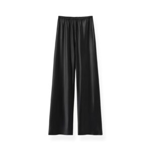 Satin-Hose BIAS in Black, ALMADA LABEL