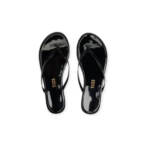 Flip Flops LILY GLOSS in Black, TKEES