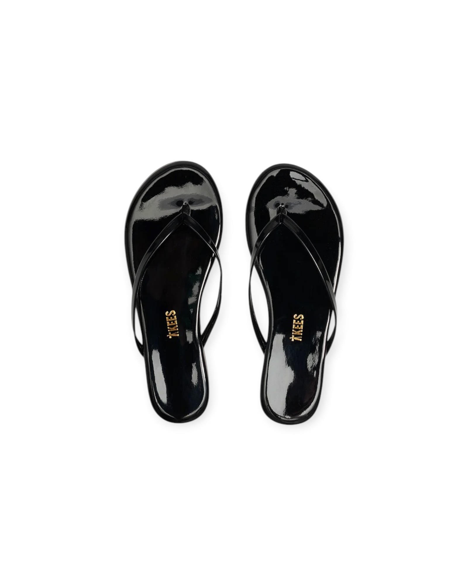 Flip Flops LILY GLOSS in Black, TKEES