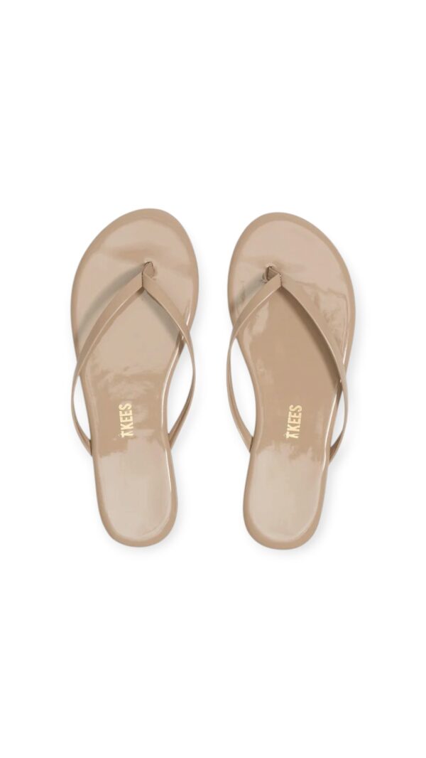 Flip Flops LILY GLOSS in Nude, TKEES