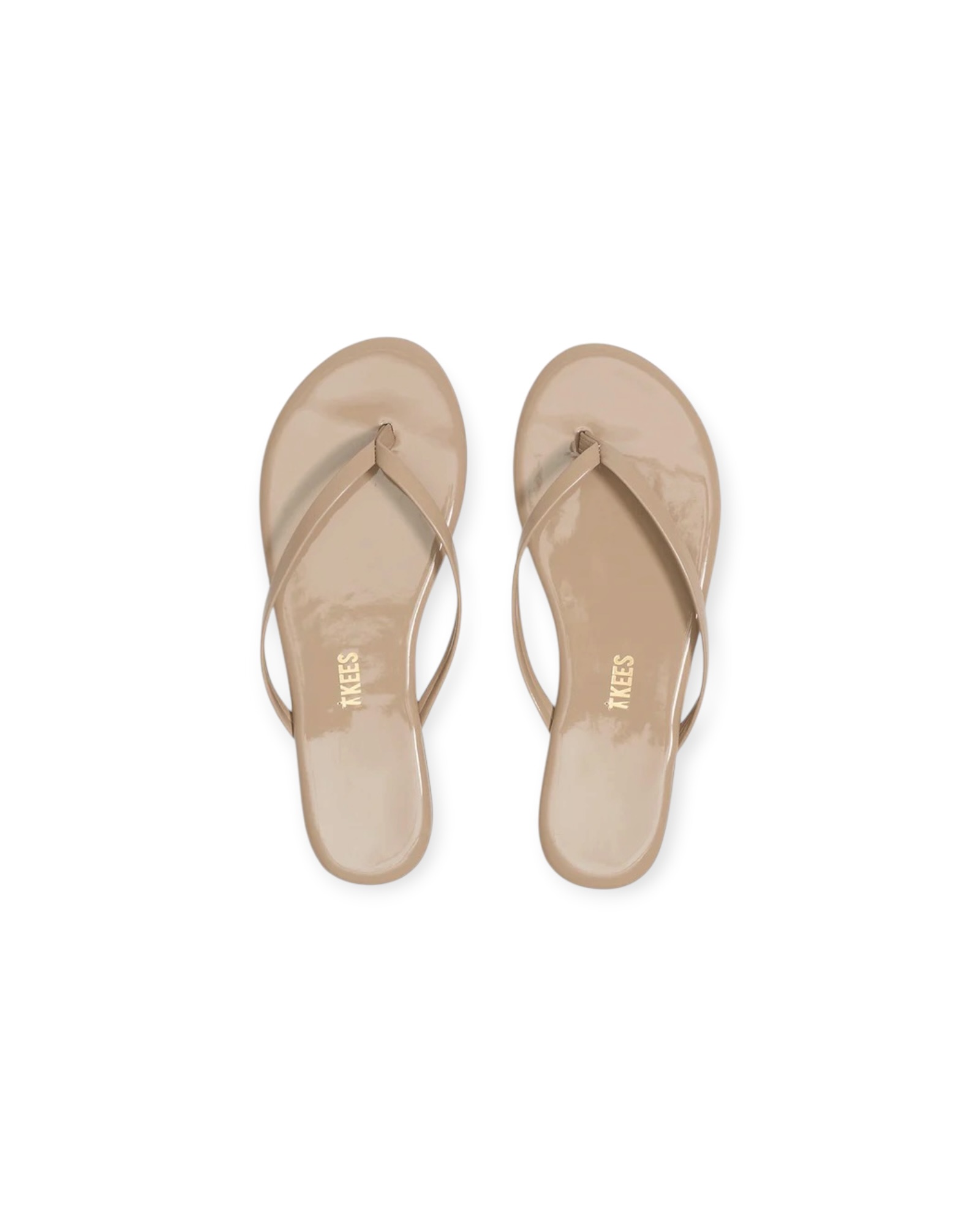 Flip Flops LILY GLOSS in Nude, TKEES