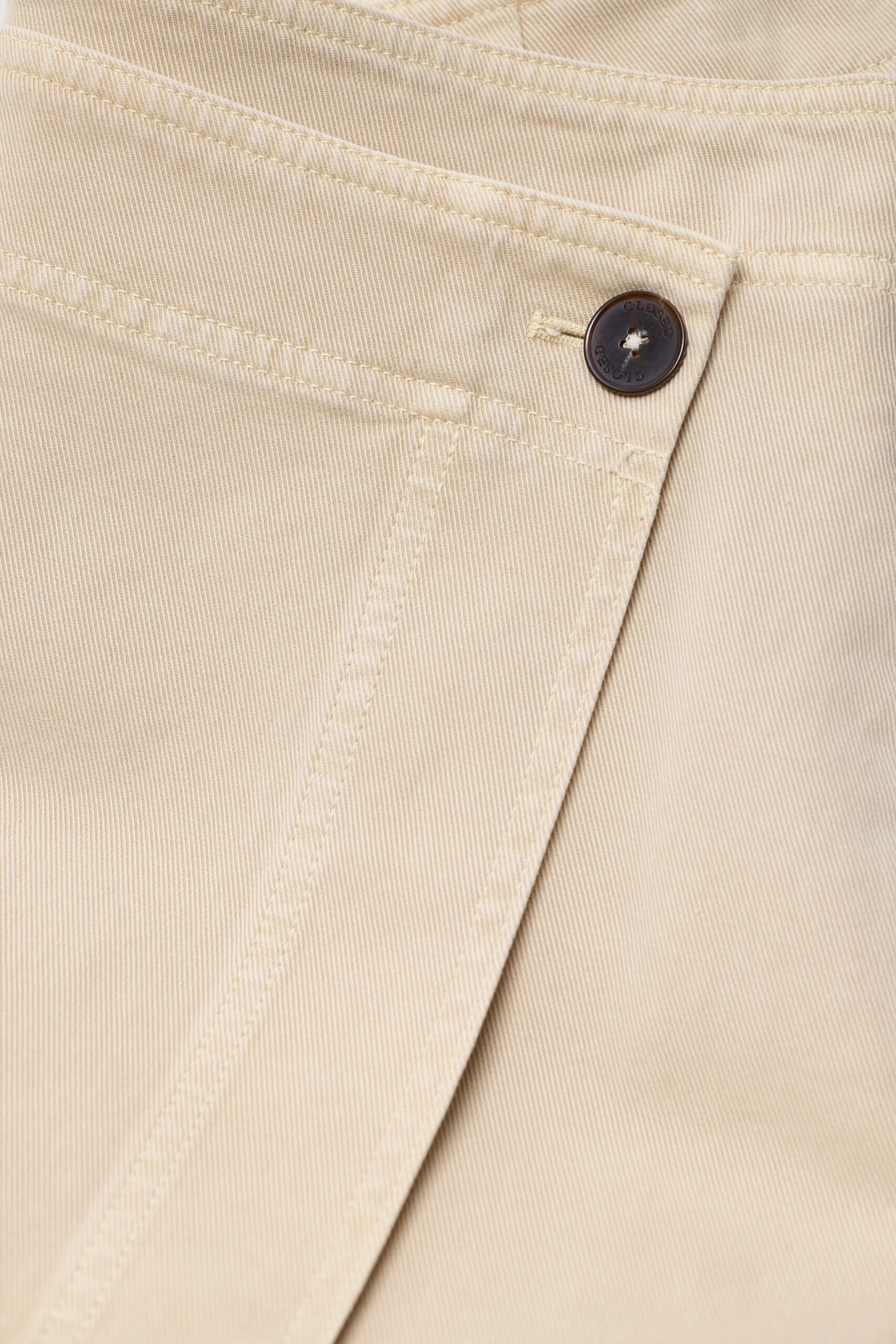 Wickelrock in Beige, CLOSED