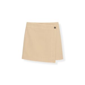 Wickelrock in Beige, CLOSED