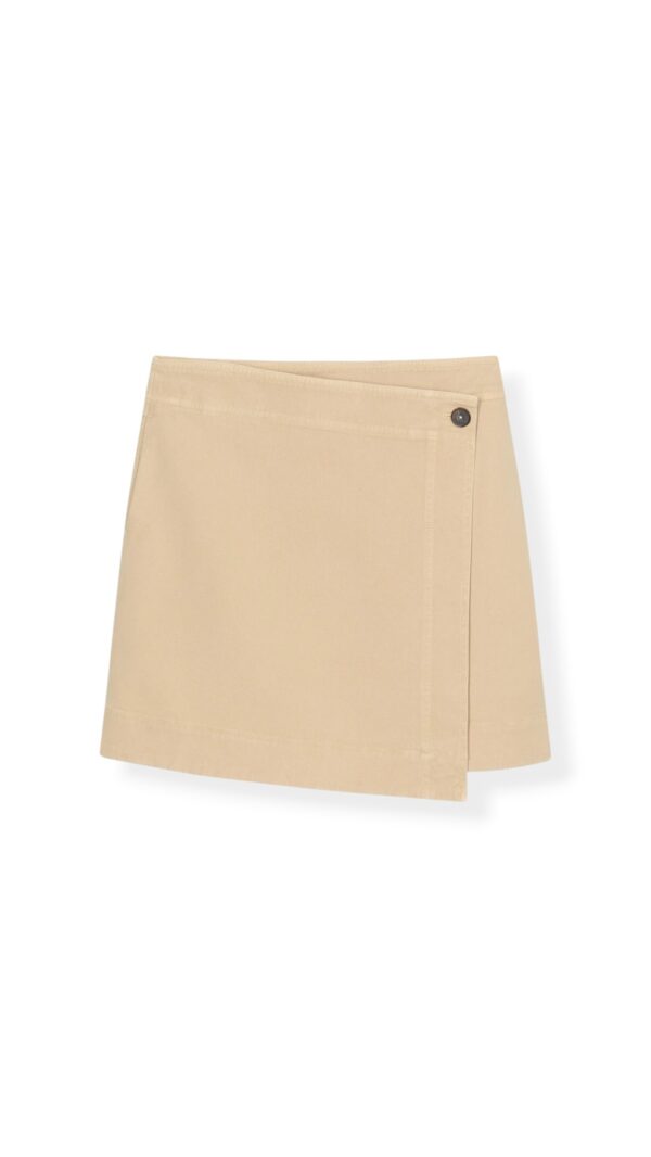 Wickelrock in Beige, CLOSED