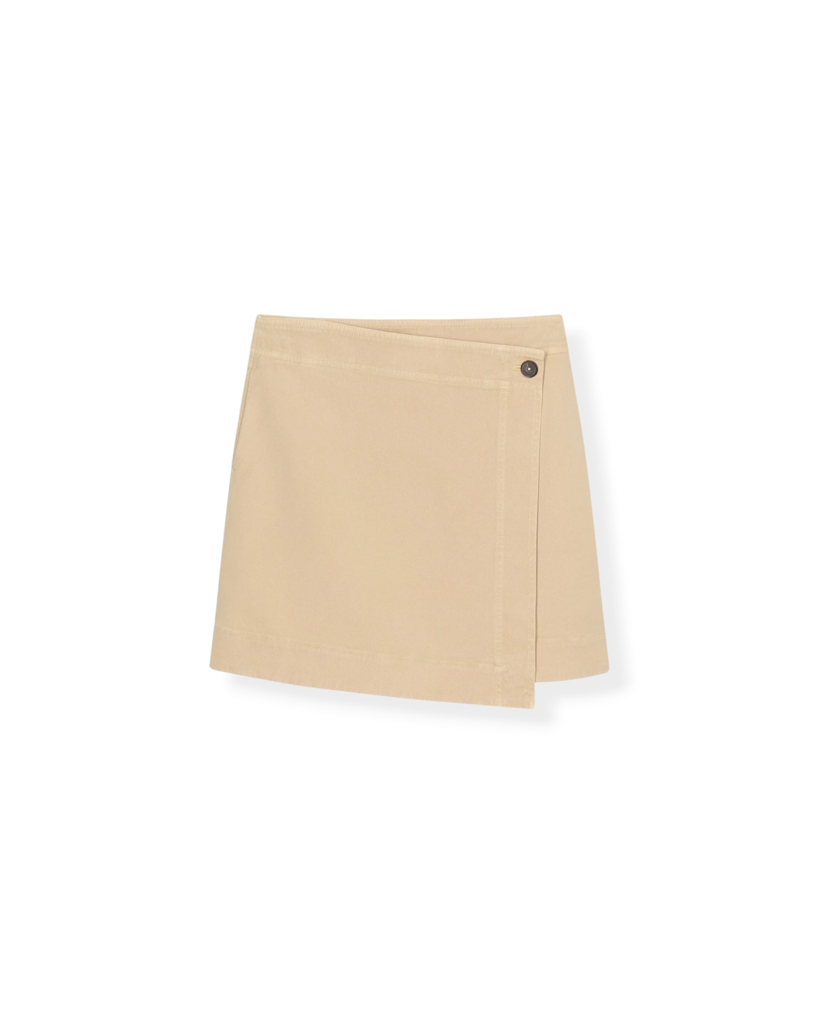 Wickelrock in Beige, CLOSED