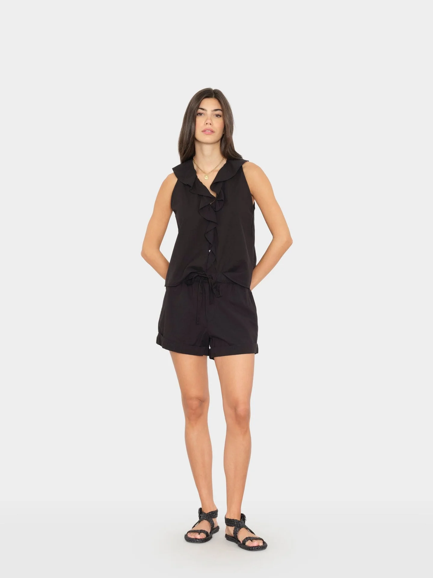 Short DECLANE in Black, XIRENA