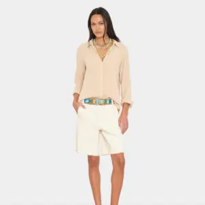 Denim Short KNOX in Sand, XIRENA