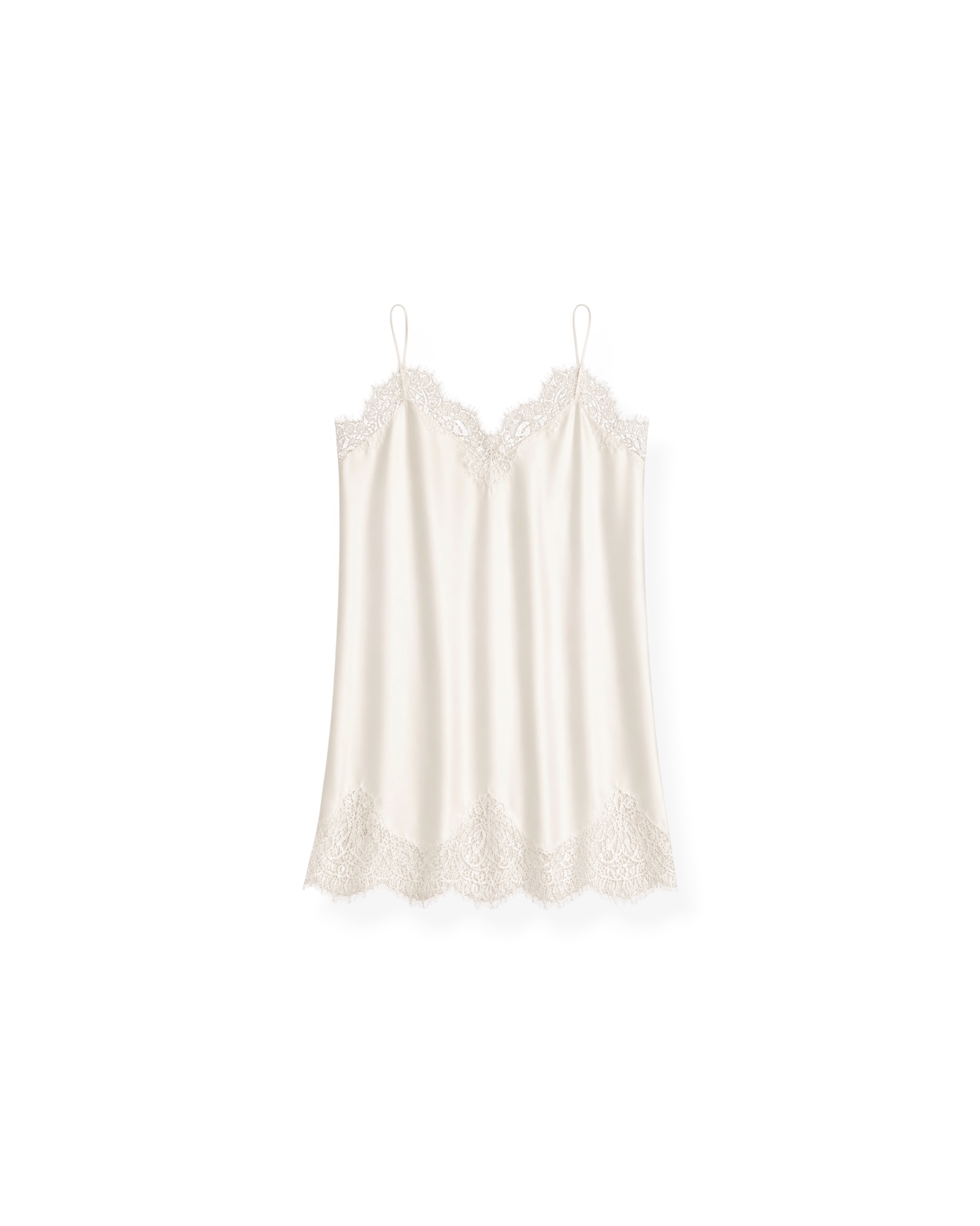 Lace Top in Champagner, Mansphil