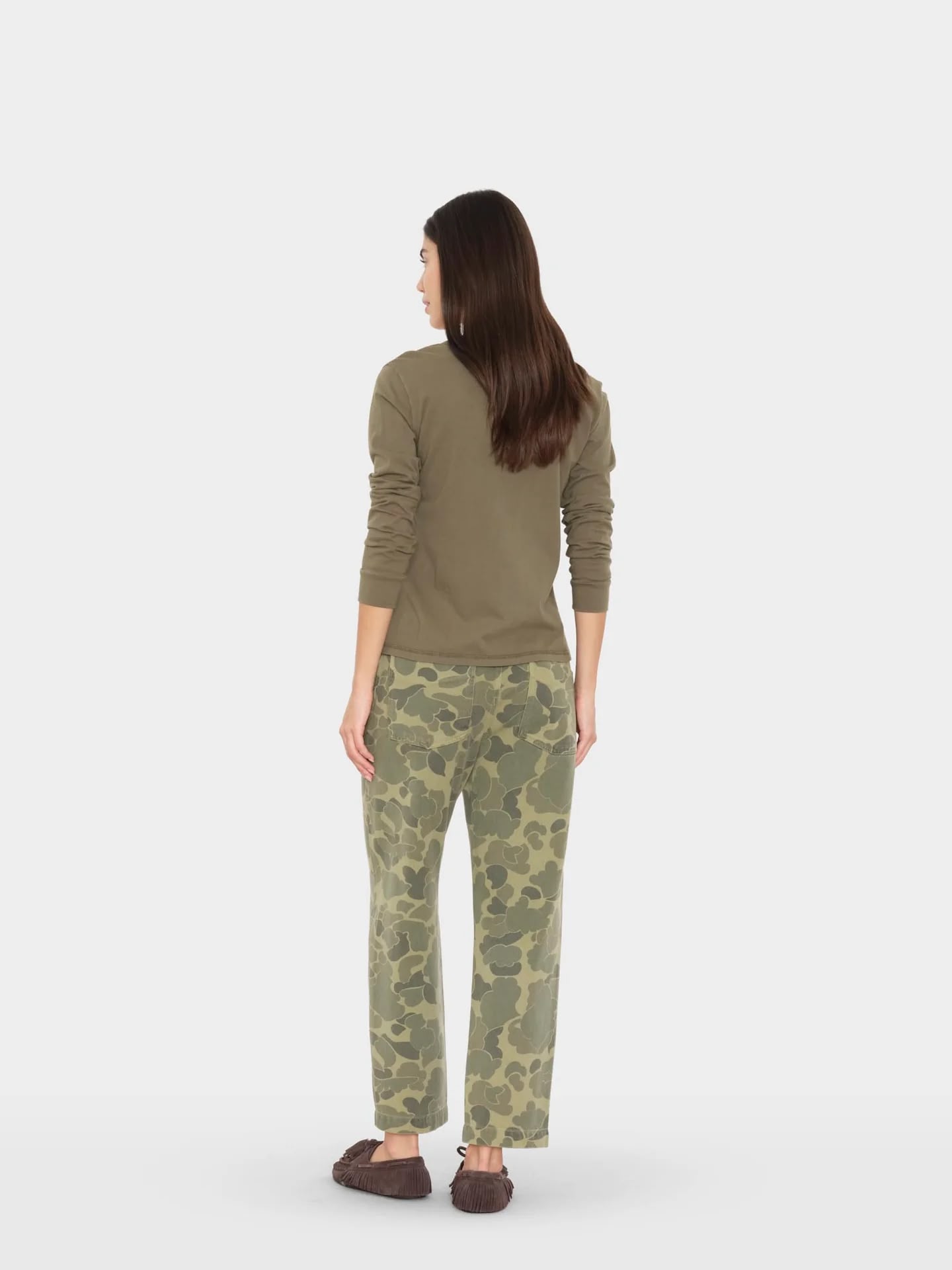 Hose BAXTER in camo green, XIRENA