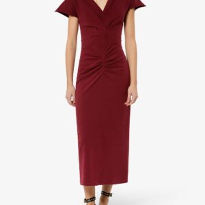 Kleid NADRA in dark Burgundy, ISABEL MARANT