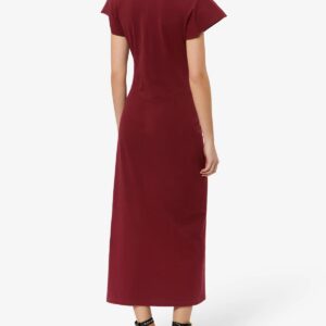 Kleid NADRA in dark Burgundy, ISABEL MARANT