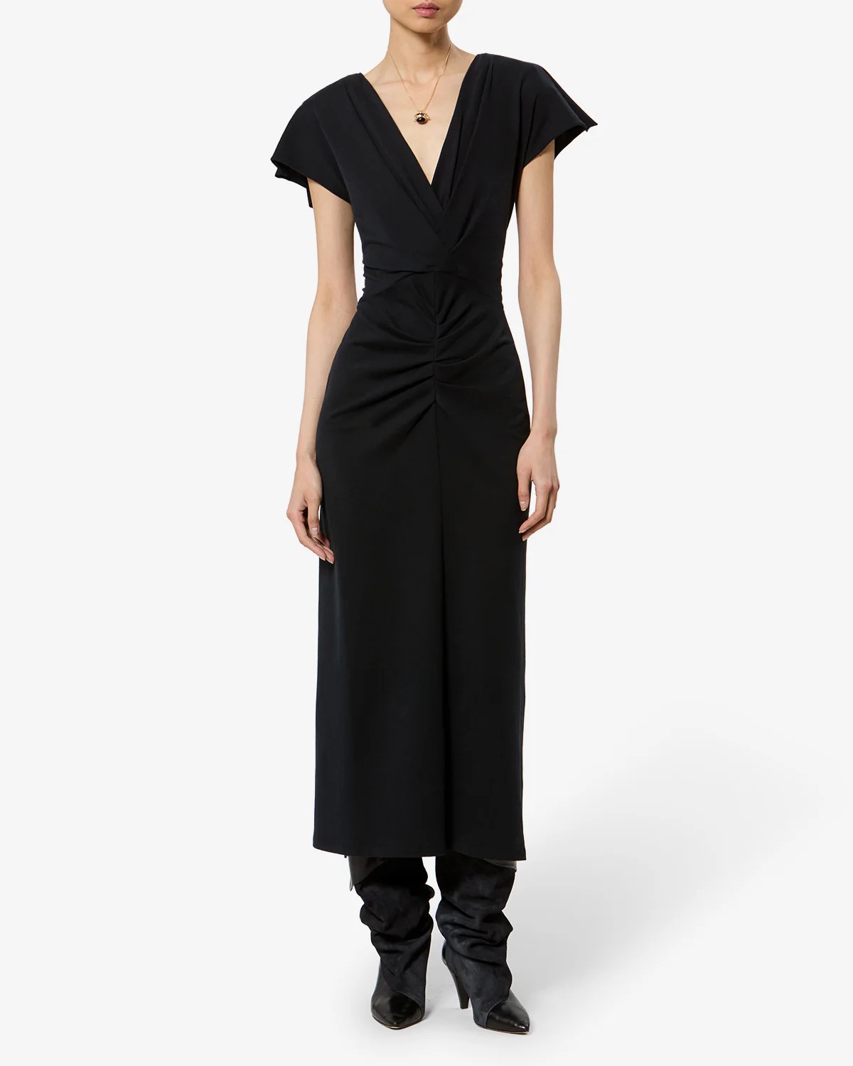 Kleid NADRA in black Isabel Marant