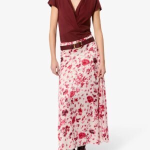 T-Shirt Nadrine in dark burgundy Isabel Marant