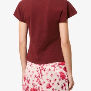 T-Shirt Nadrine in dark burgundy Isabel Marant