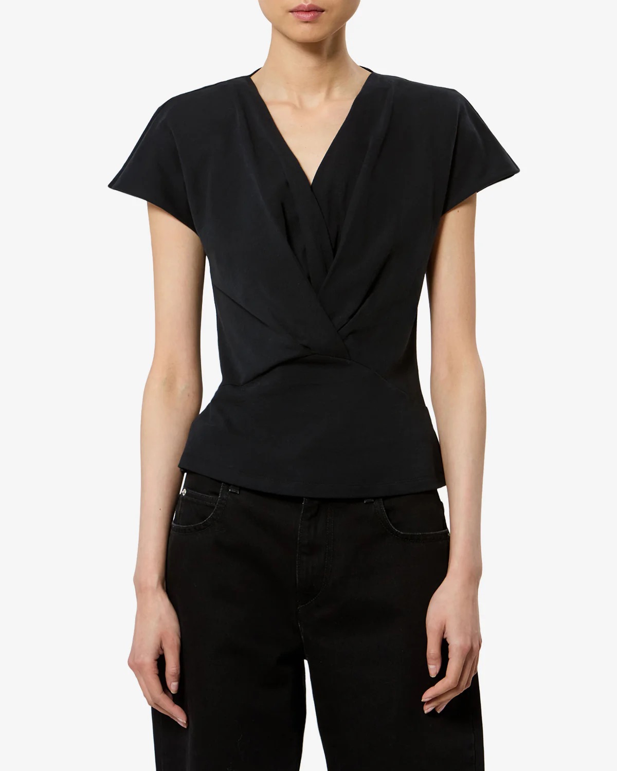 T-Shirt Nadrine in black Isabel Marant