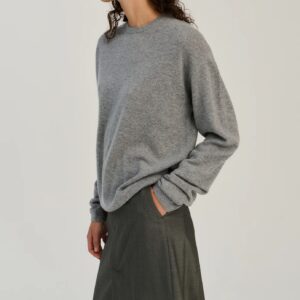 Pullover oversized in Mid Grey, RHEA